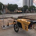 Виброрейка самовыравнивающаяся с лазерным уровнем для бетона GROST LVR 2500