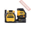 Лазерный уровень построитель плоскостей DeWALT DCE 088D1 G18 12В/18В