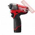 Аккумуляторный импульсный ударный гайковерт MILWAUKEE M12 CIW38-202C FUEL