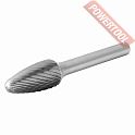 Борфреза твердосплавная форма F 10х20х6х65 мм насечка SC RODMIX 2610200621