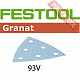 Шлифовальный лист FESTOOL Granat STF V93/6 P400 GR/100