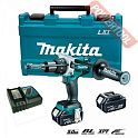 Аккумуляторная ударная дрель-шуруповерт MAKITA DHP 481 RTE