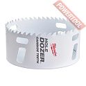 Биметаллическая твердосплавная универсальная коронка TCT 102х41 мм MILWAUKEE Hole Dozer Carbide Teeth 49560742