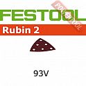 Шлифовальные листы FESTOOL Rubin 2 STF V93/6 P60 RU2/50