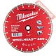Диск алмазный по металлу 350х25,4 мм MILWAUKEE Steelhead 4932471988