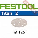 Шлифовальный круг FESTOOL Titan 2 STF D125/90 P180 TI2/100