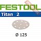 Шлифовальный круг FESTOOL Titan 2 STF D125/90 P360 TI2/100