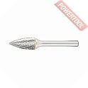 Борфреза твердосплавная форма G 8х19х6х64 мм насечка DC D.BOR Premium 9F-16080K02D