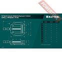 Тиски станочные сверлильные 75х55 мм KRAFTOOL DPV-75