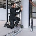 Лазерный уровень построитель плоскостей BOSCH GCL 2-15 G с держателем, отражателем и кейсом