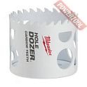 Биметаллическая твердосплавная универсальная коронка TCT 54х41 мм MILWAUKEE Hole Dozer Carbide Teeth 49560722