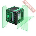 Лазерный уровень построитель плоскостей ADA Cube 3D Green Basic Edition