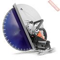 Резчик бетона ручной электрический диск 600 мм MESSER KX600 с направляющей шиной