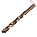 Набор спиральных сверл по металлу 10х87 мм HSS-Co цилиндрический хвостовик 5 шт EUROBOOR TDCO.100 3F
